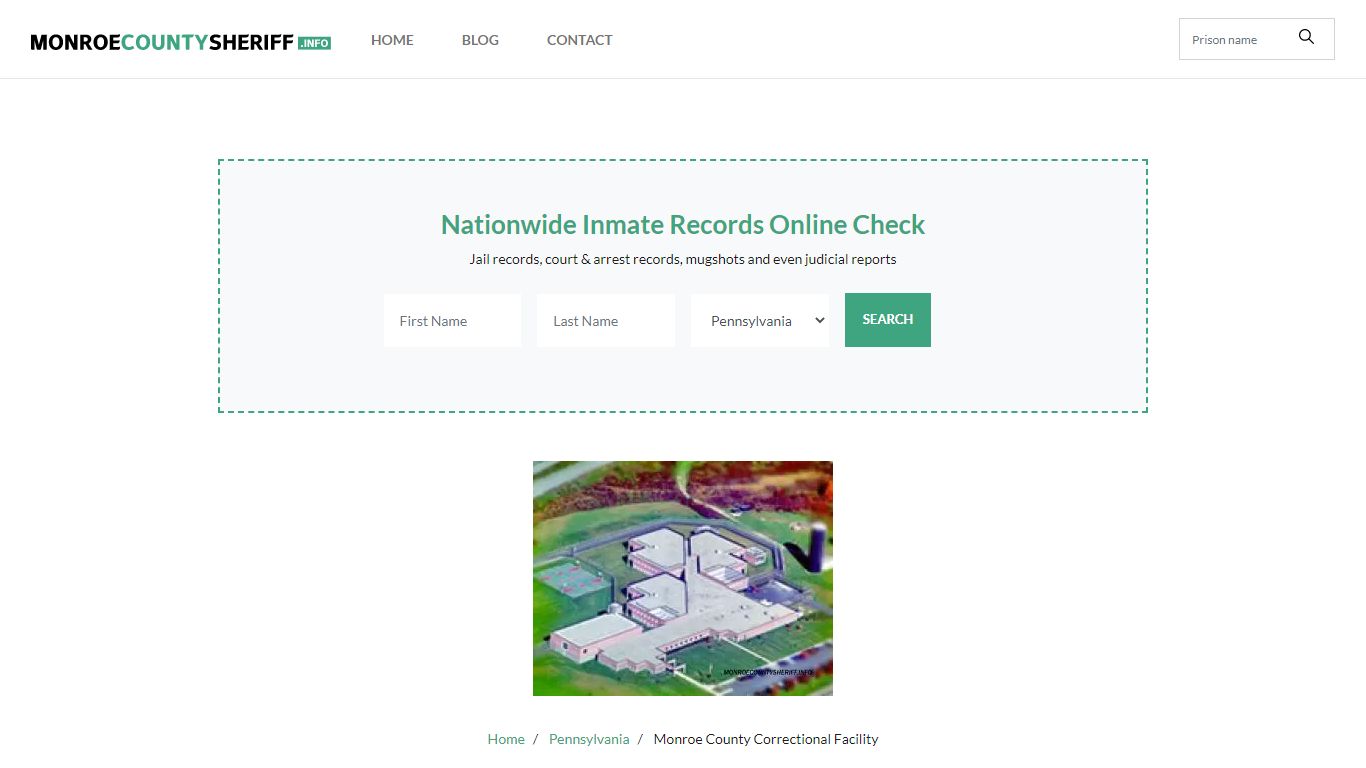Monroe County Correctional Facility, PA, Inmate Roster, Offender Search ...